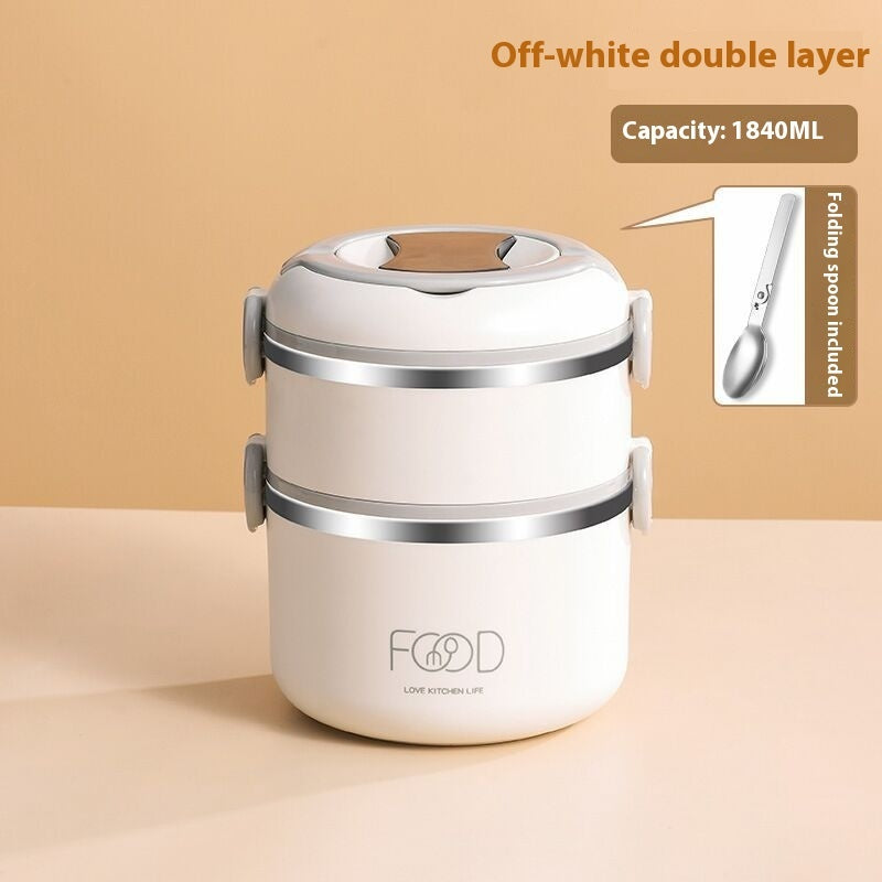Insulated Lunch Box with Compartments