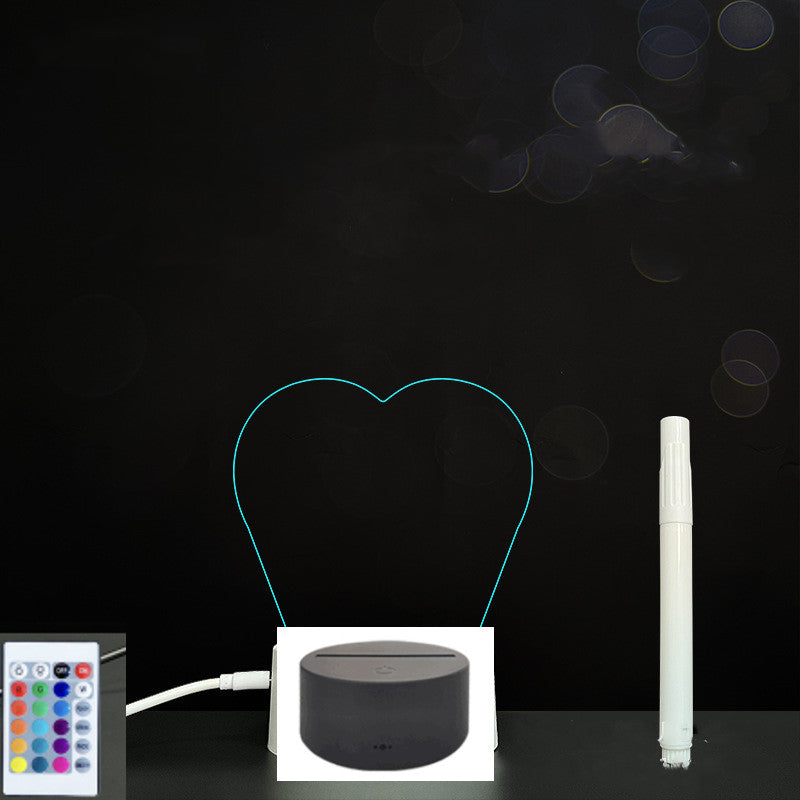 3D LED Handwriting Message Board