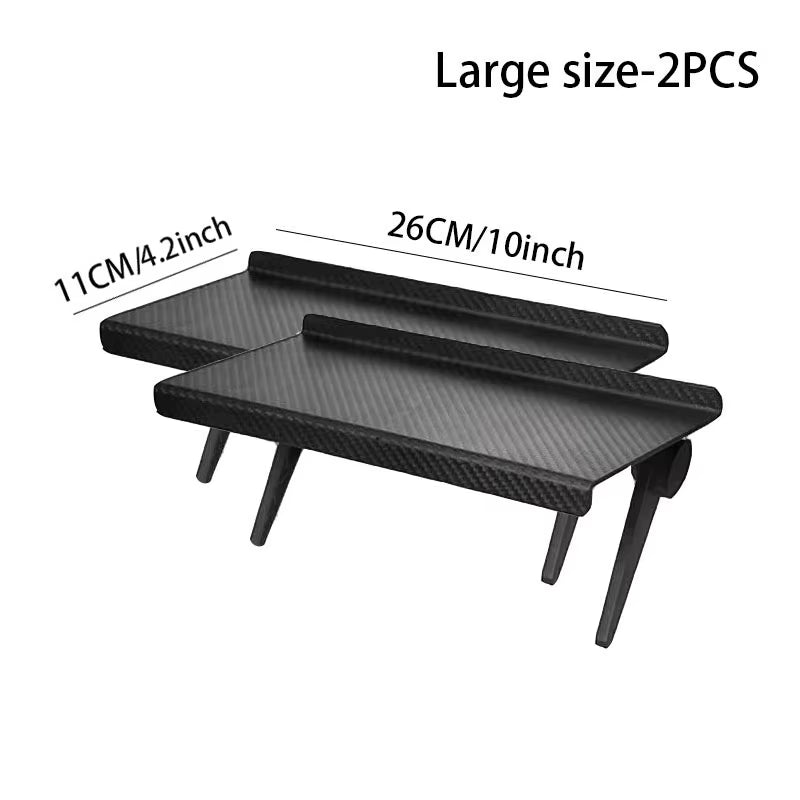 Adjustable TV Screen Top Storage Shelf Computer Monitor Screen Top Storage Rack TV Media Box Router Shelf Rack Home Organizer