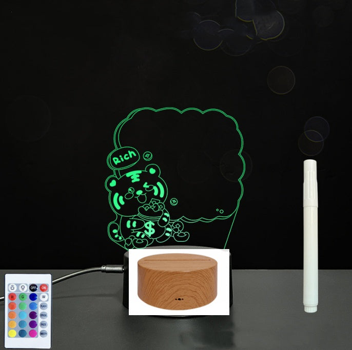 3D LED Handwriting Message Board