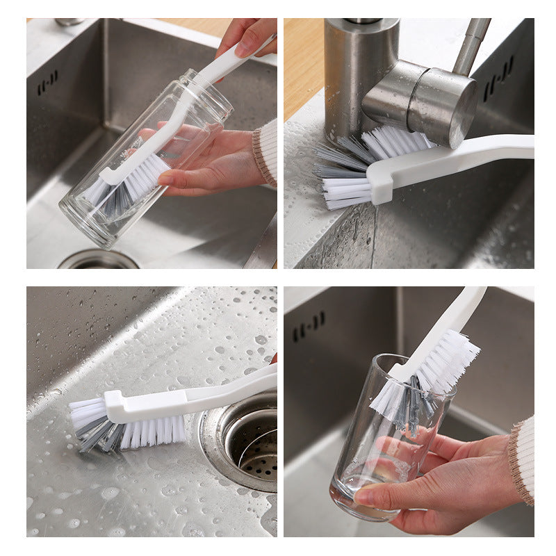 Long Handle Bottle Cleaning Brush Set