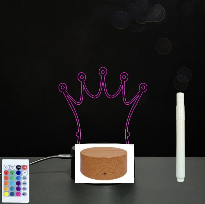 3D LED Handwriting Message Board