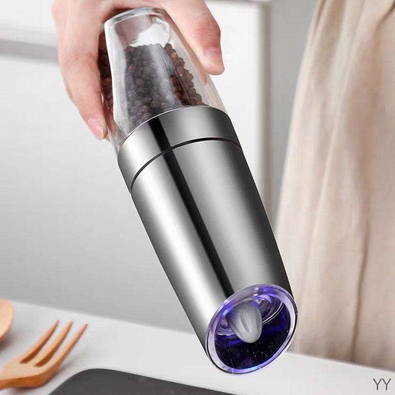 Electric Gravity Pepper & Salt Grinder