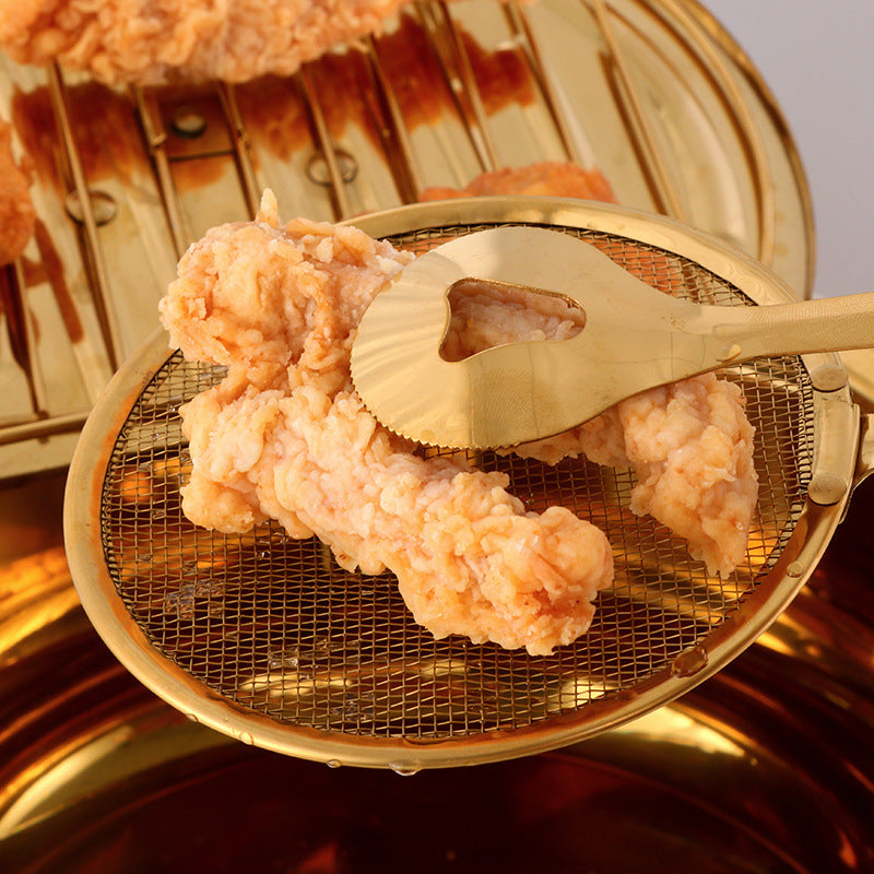 Stainless Steel Oil Strainer Spoon