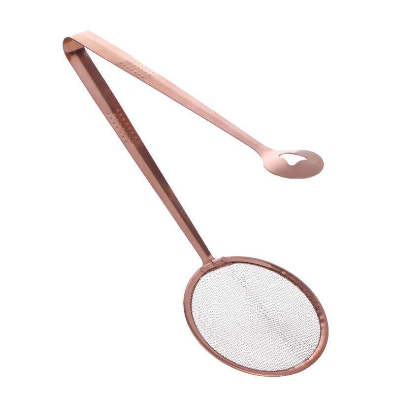 Stainless Steel Oil Strainer Spoon