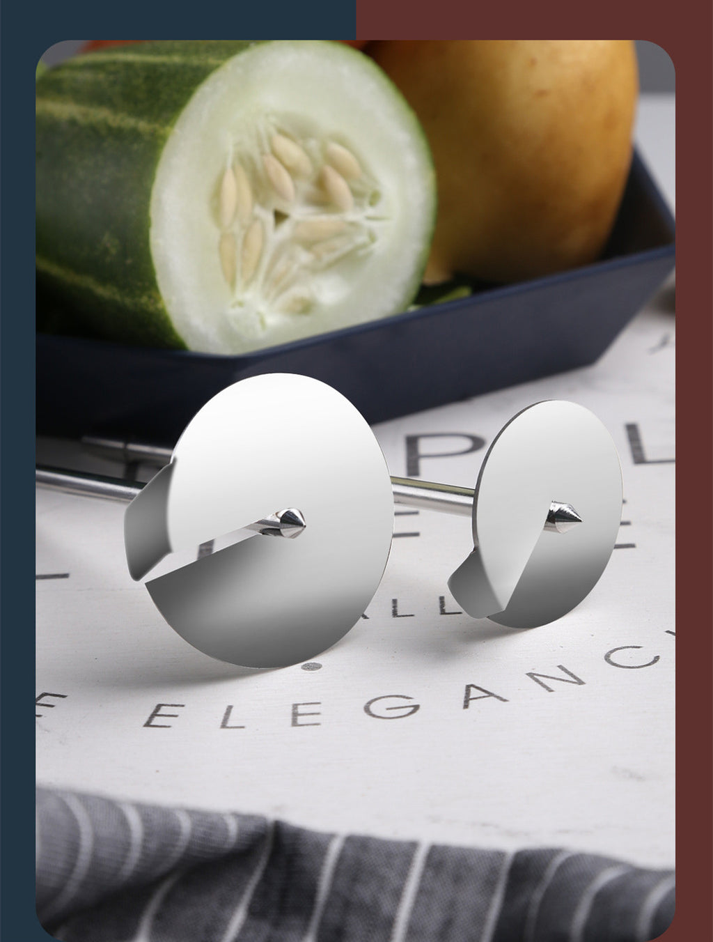 Stainless Steel Vegetable & Fruit Corer