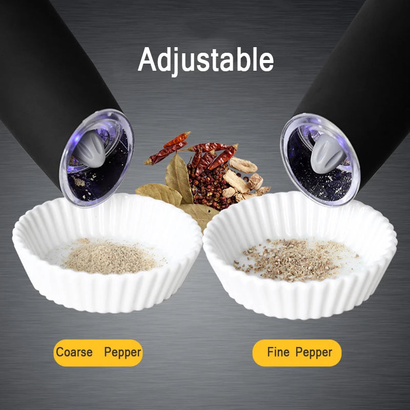 Electric Gravity Pepper & Salt Grinder