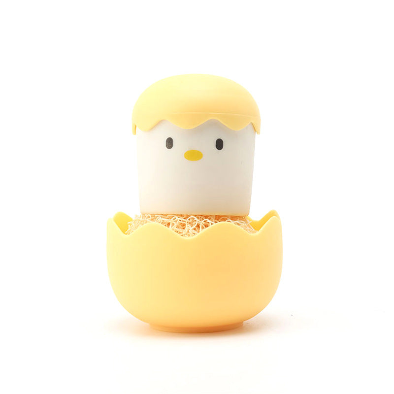Replaceable Kitchen Pot Scrubber Brush