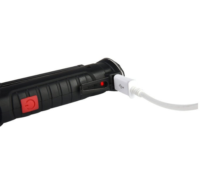 COB LED Rechargeable Work Light Flashlight