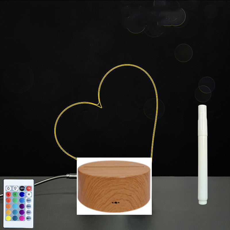 3D LED Handwriting Message Board