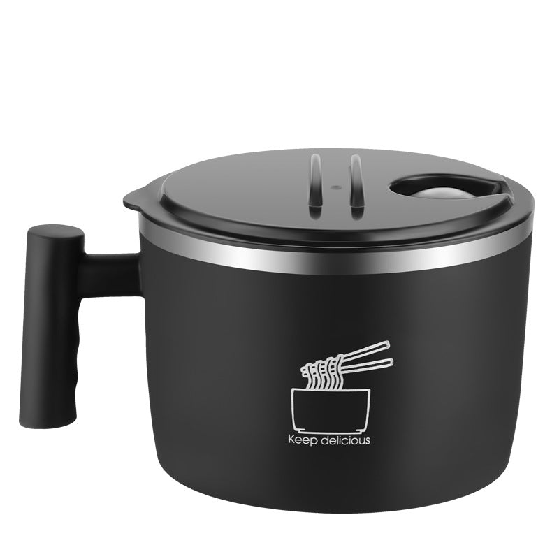 Stainless Steel Instant Noodle Bowl with Lid