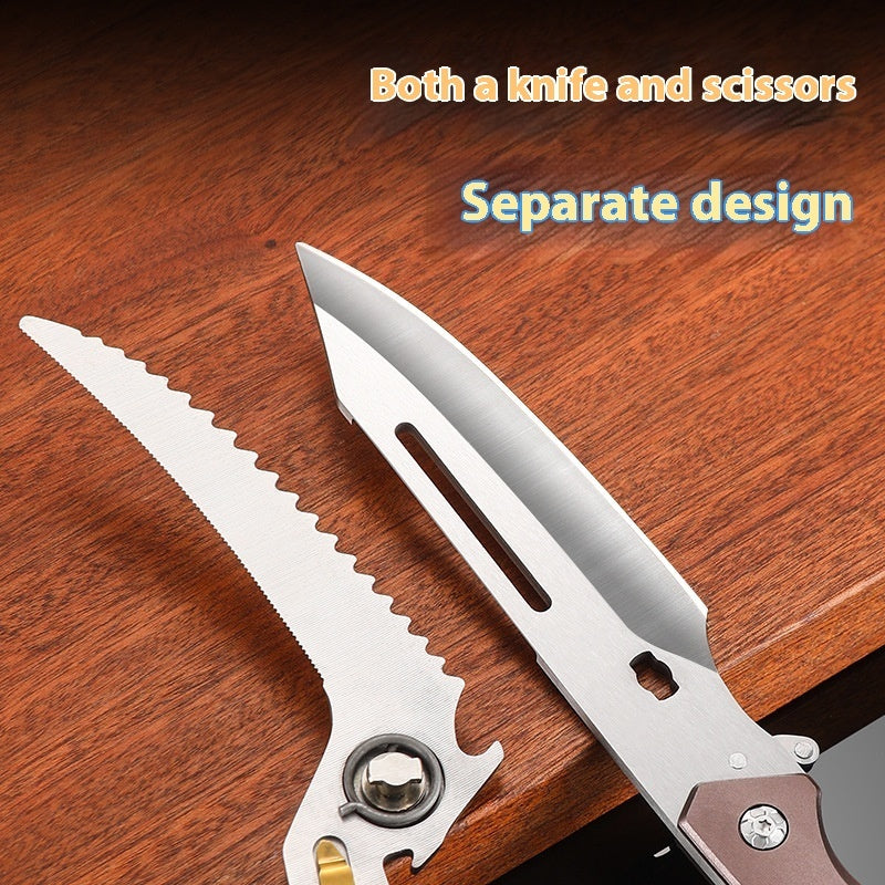 Heavy-Duty Kitchen Poultry Scissors