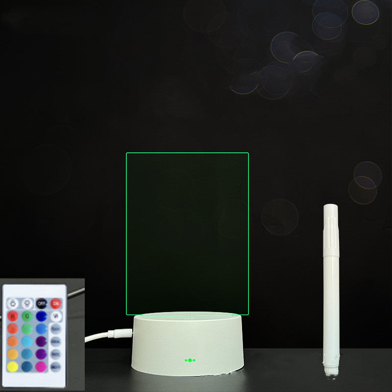 3D LED Handwriting Message Board