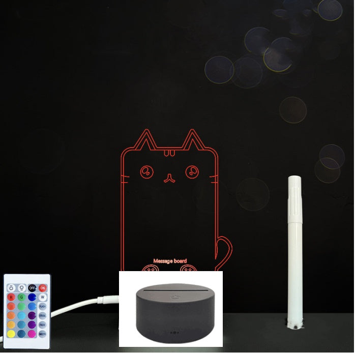 3D LED Handwriting Message Board