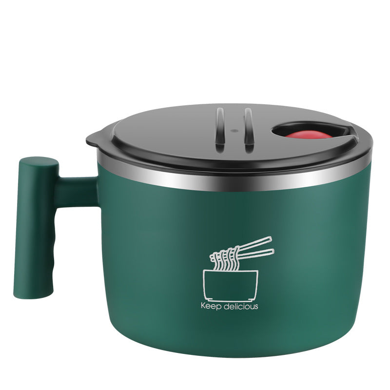 Stainless Steel Instant Noodle Bowl with Lid