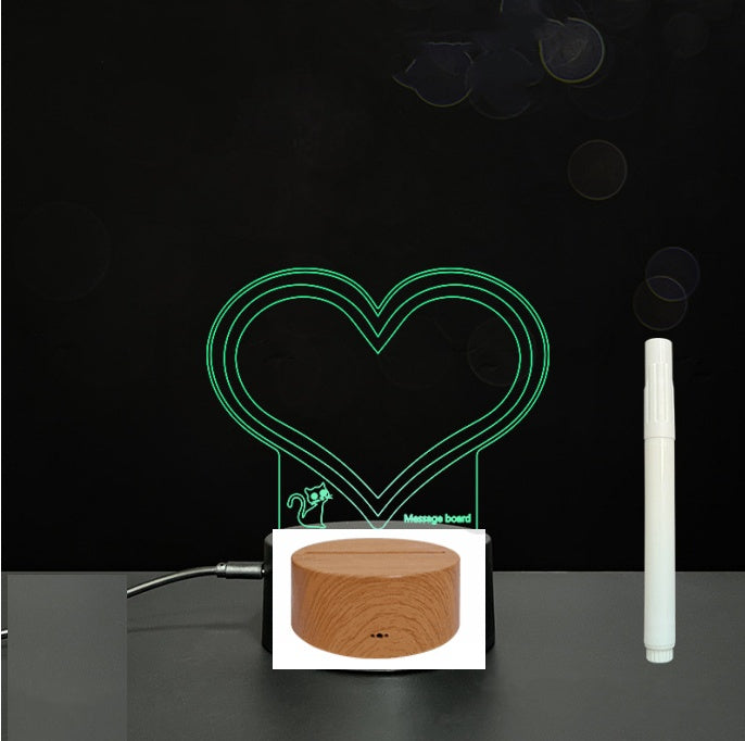 3D LED Handwriting Message Board