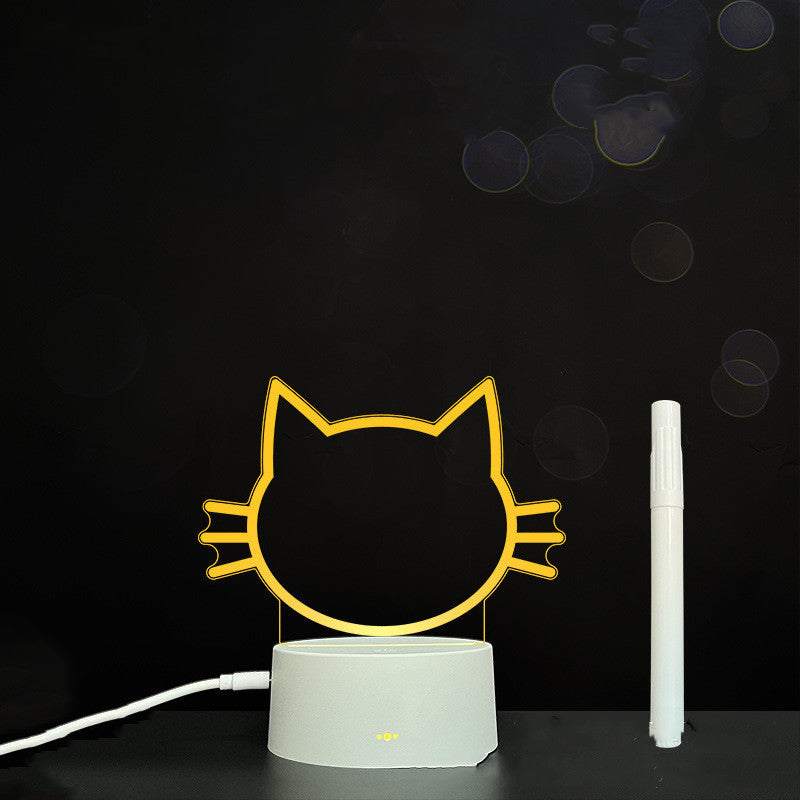 3D LED Handwriting Message Board