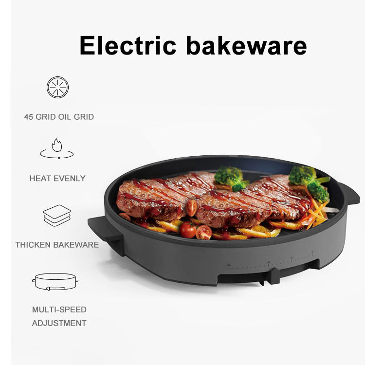 Electric Non-Stick Grill Pan