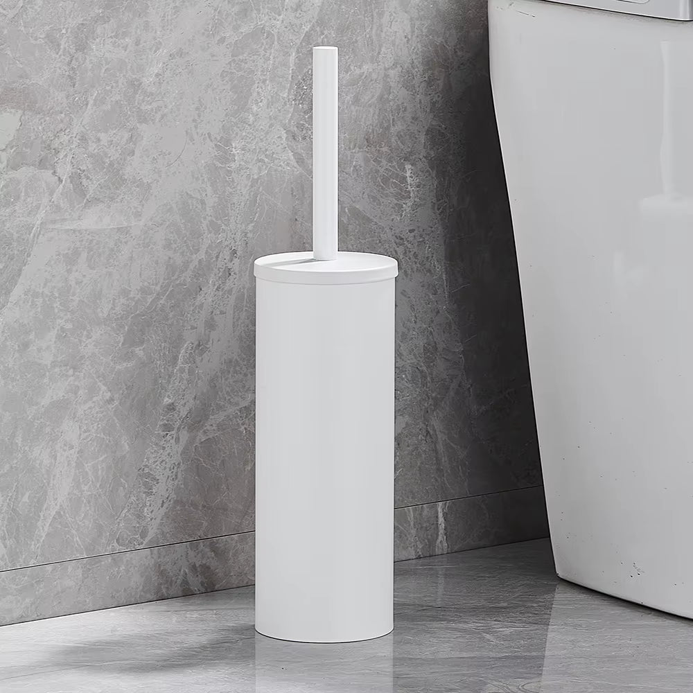 Stainless Steel Bathroom Toilet Brush Holder Accessories Black Toilet Brush Wall Mounted WC Cleaner Brush FR07