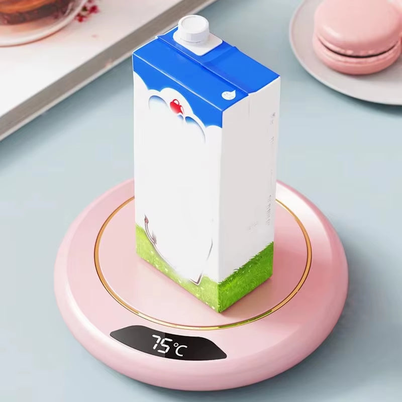 USB Heating Coaster 3 Speed Adjustment Thermostatic 55 Degrees Constant Temperature Warmer for Coffee Mug Milk Tea Water Cup dheld Fan USB Rechargeable Personal Highspeed Fans Electric Eyelash Fan Automatic Stirring Cup Rechargeable Magnetic Mixer Electri