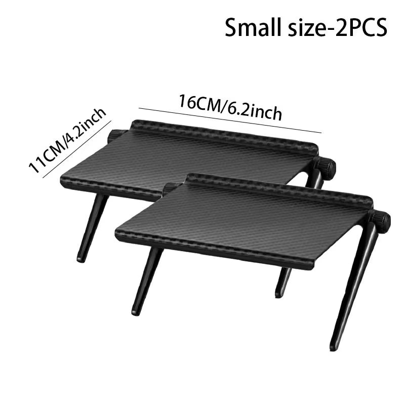 Adjustable TV Screen Top Storage Shelf Computer Monitor Screen Top Storage Rack TV Media Box Router Shelf Rack Home Organizer