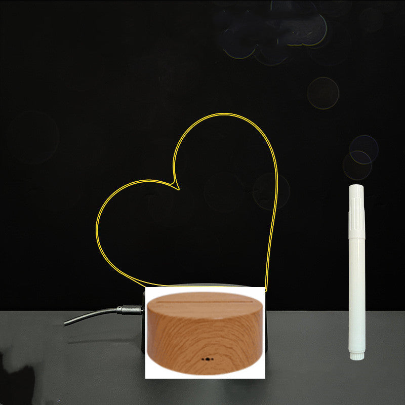 3D LED Handwriting Message Board