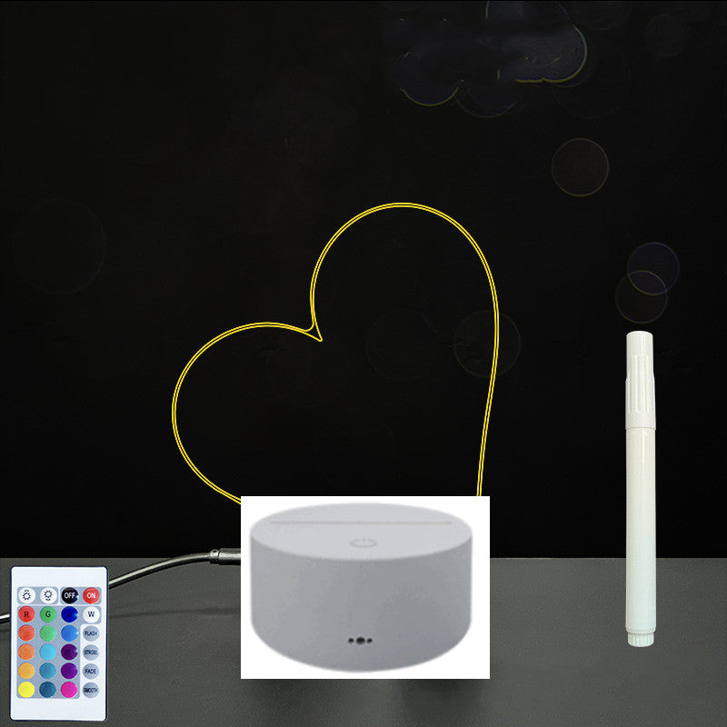 3D LED Handwriting Message Board