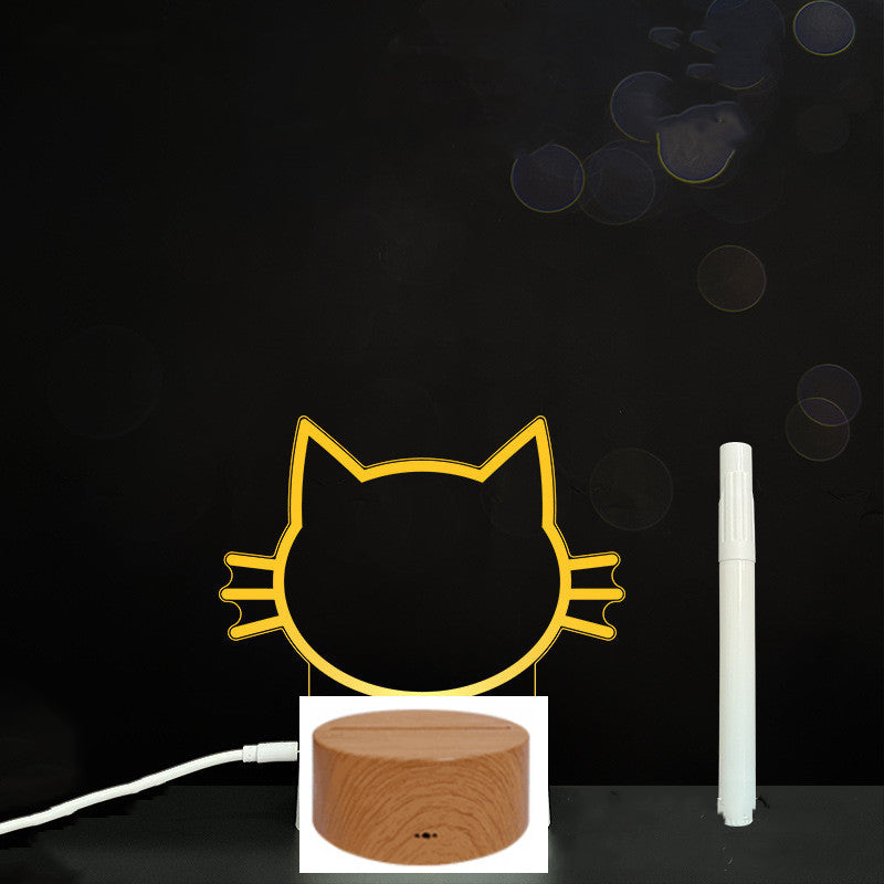 3D LED Handwriting Message Board