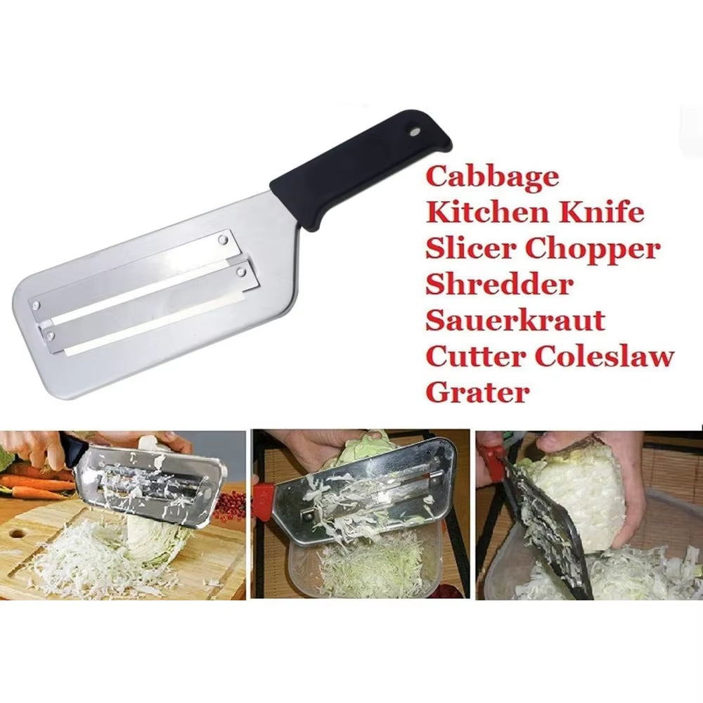 Kitchen Multifunctional Cabbage Cutting Knife, Stainless Steel Cutting Knife Suitable for Cutting Cabbage and Vegetables