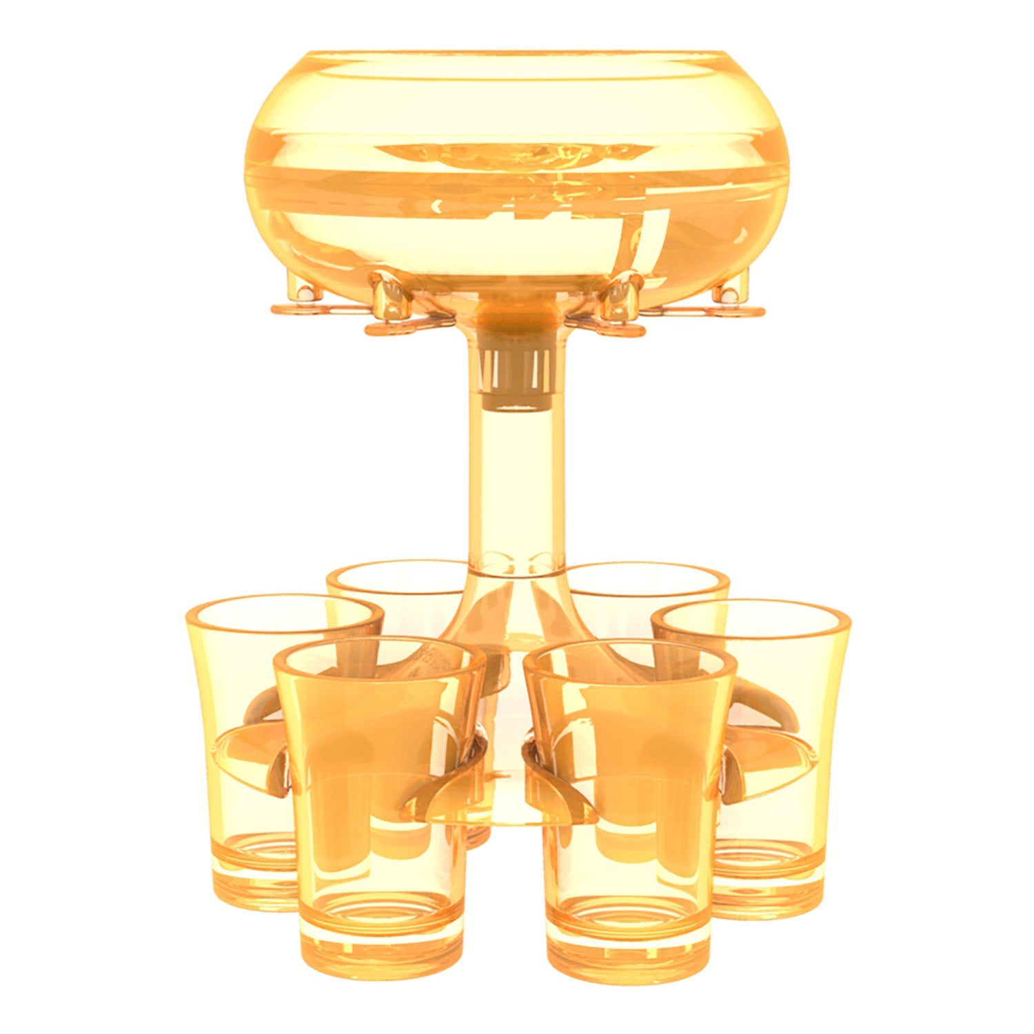 6-Shot Glass Dispenser & Drink Caddy