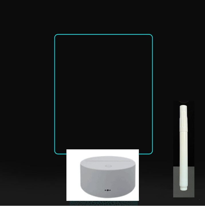 3D LED Handwriting Message Board