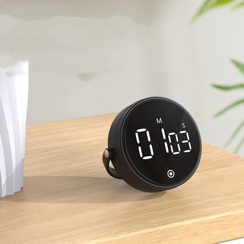 Silent Rotary Digital Kitchen Timer