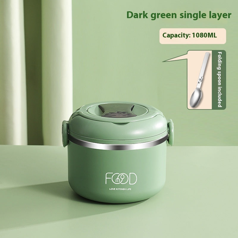 Insulated Lunch Box with Compartments