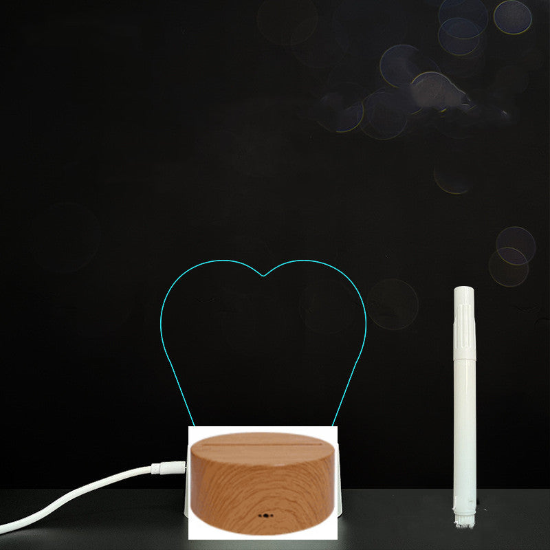 3D LED Handwriting Message Board