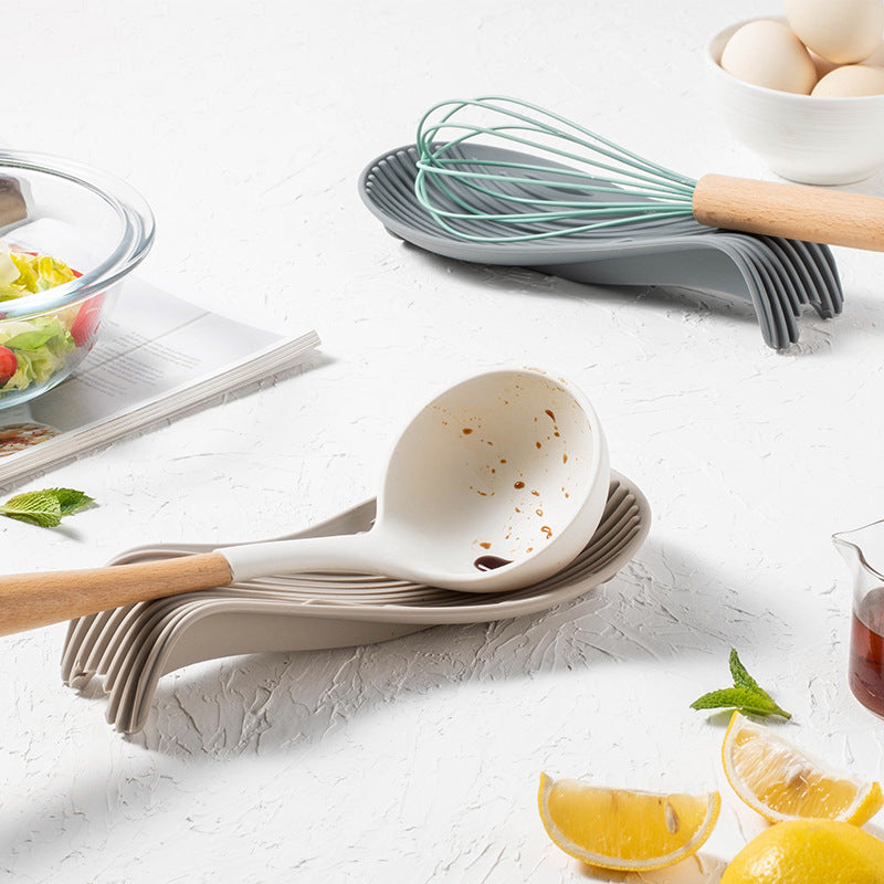 Silicone Spoon Rest & Utensil Holder