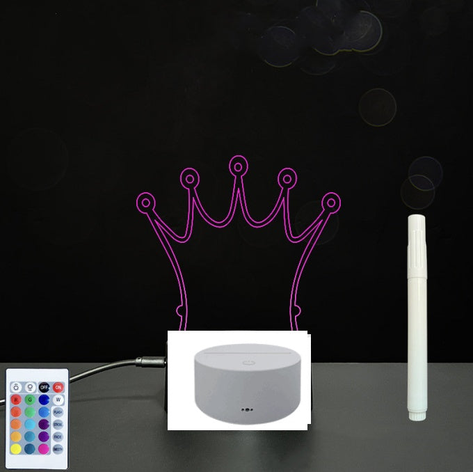 3D LED Handwriting Message Board