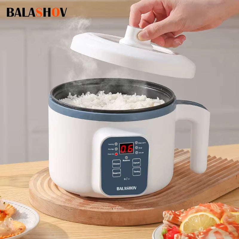 1.7L Electric Rice Cooker Single Double Layer 220V Multi Cooker Non-Stick Smart Mechanical Multicooker Steamed Rice Pot for Home dheld Fan USB Rechargeable Personal Highspeed Fans Electric Eyelash Fan Automatic Stirring Cup Rechargeable Magnetic Mixer Ele