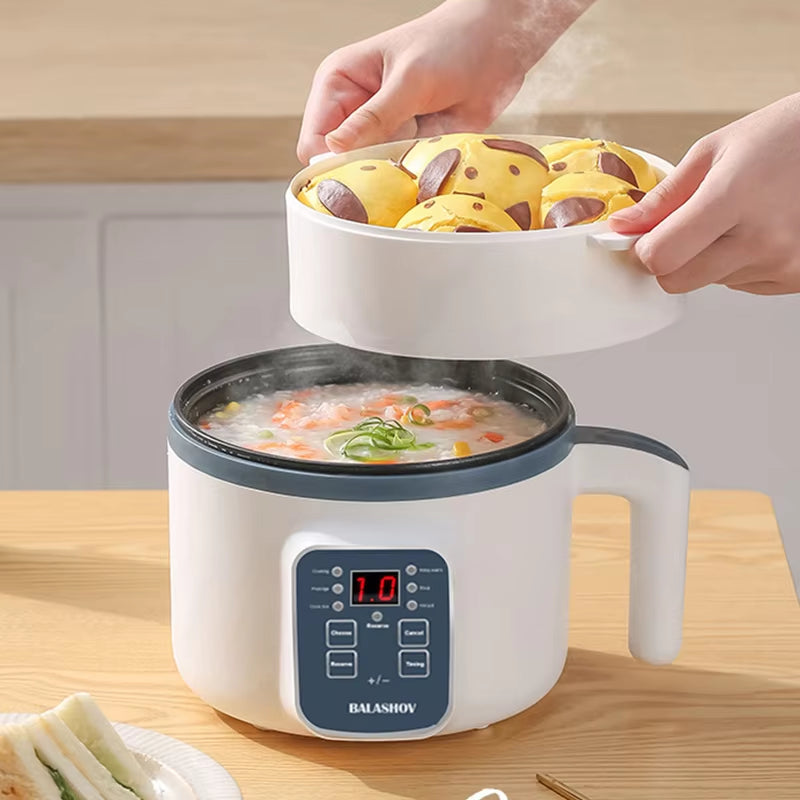 1.7L Electric Rice Cooker Single Double Layer 220V Multi Cooker Non-Stick Smart Mechanical Multicooker Steamed Rice Pot for Home dheld Fan USB Rechargeable Personal Highspeed Fans Electric Eyelash Fan Automatic Stirring Cup Rechargeable Magnetic Mixer Ele