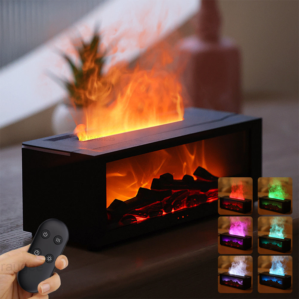 3D Flame Aromatherapy Diffuser & Humidifier