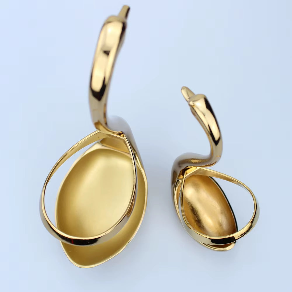 Popular Swan Shape Zinc Alloy Cutlery Holder Metal Dinnerware Base Delicate Pretty Decoration Gadget Kitchen Accessory for Home