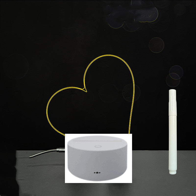 3D LED Handwriting Message Board