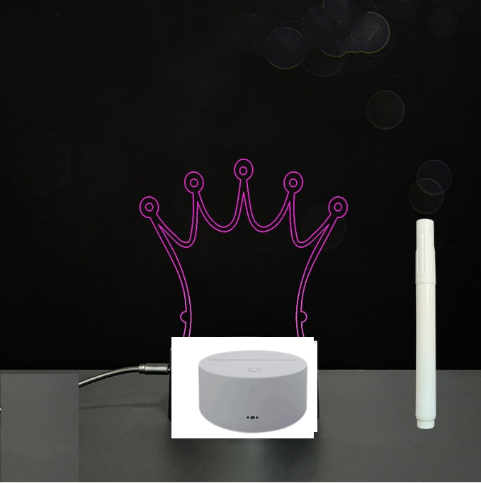 3D LED Handwriting Message Board