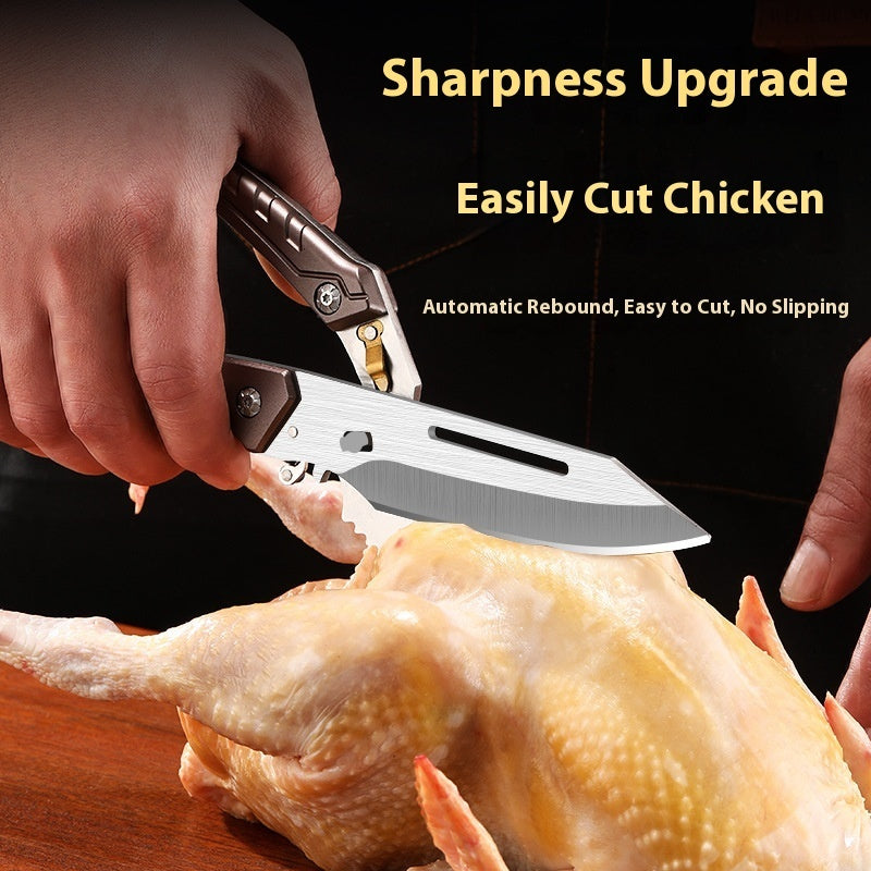Heavy-Duty Kitchen Poultry Scissors