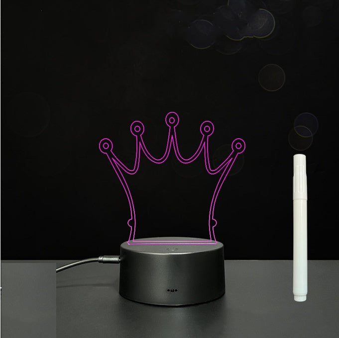 3D LED Handwriting Message Board