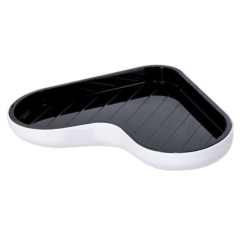 No-Drill Triangle Bathroom Shelf