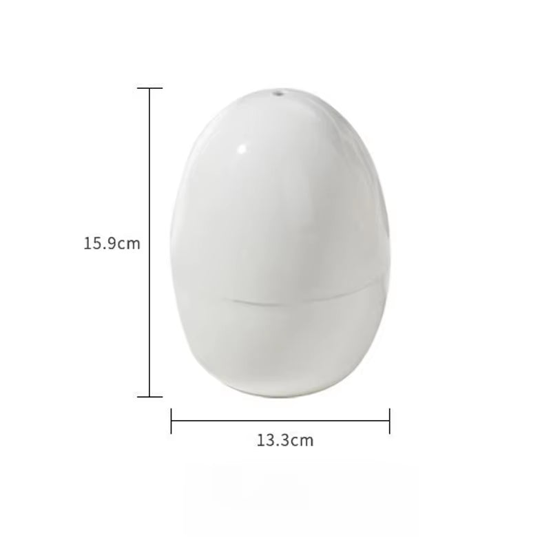 Microwave Egg Steamer Boiler Cooker Easy Quick 5 Minutes Hard or Soft Boiled Kitchen Cooking Tools Capacity for 4 Eggs