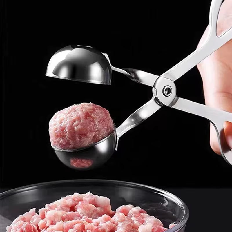 DIY Rice Fish Ball Stainless Steel Rice Meat Dumplings Ware Fish Ball Shrimp Ball Rice and Vegetable Roll Diy Kitchen Gadget