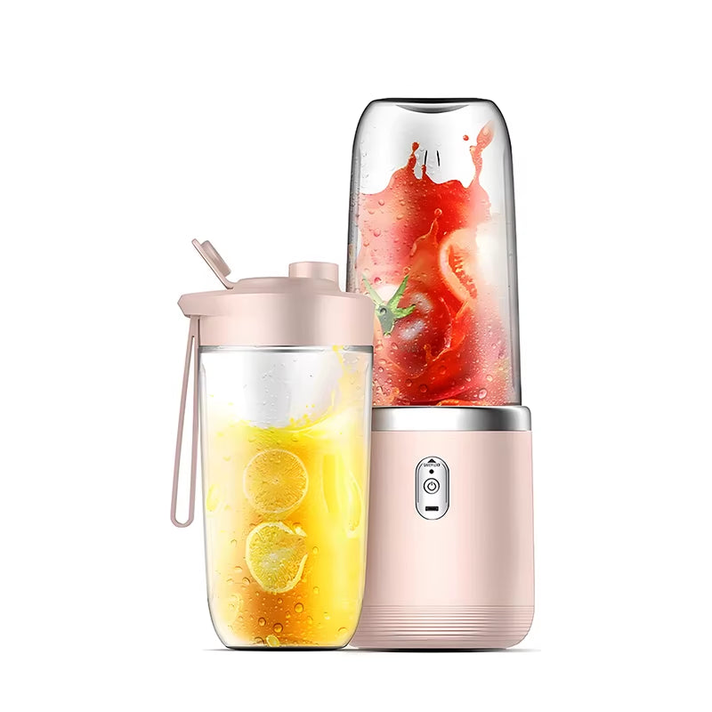 1PCS Juice Extractor Juice Cup Portable Rechargeable Small Juice Cup Home and Outdoor Multifunctional Juice Mixing 2Cups dheld Fan USB Rechargeable Personal Highspeed Fans Electric Eyelash Fan Automatic Stirring Cup Rechargeable Magnetic Mixer Electric St