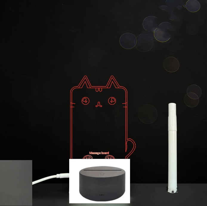 3D LED Handwriting Message Board