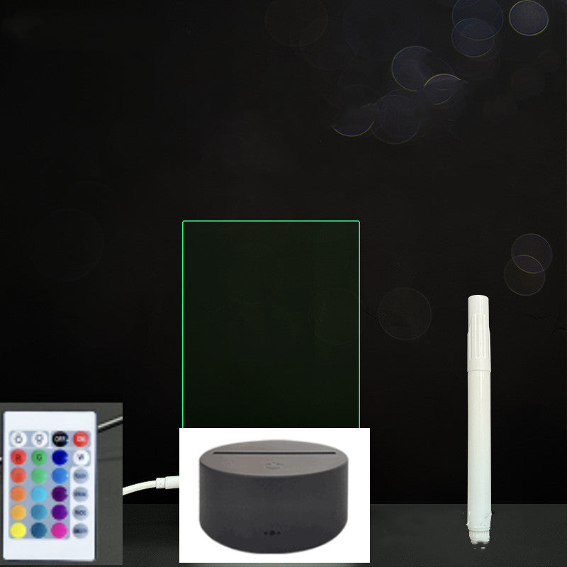 3D LED Handwriting Message Board